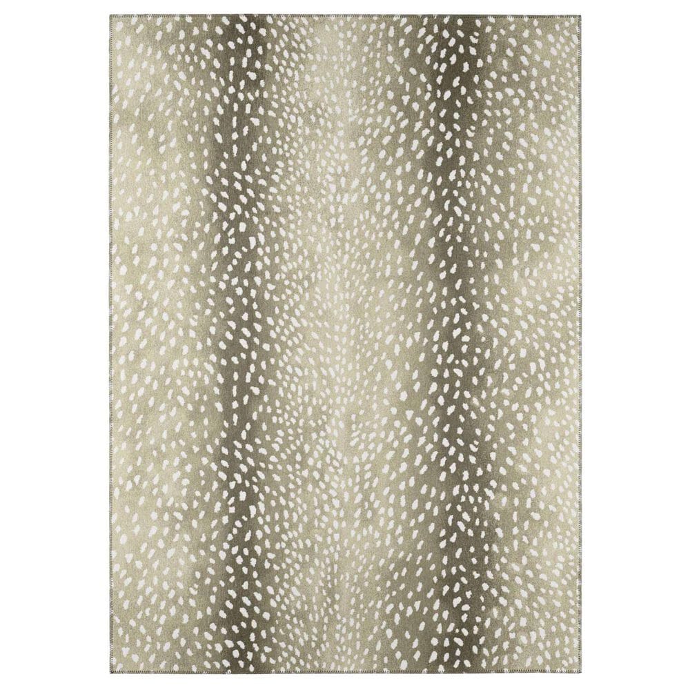 Dalyn Rug Company Mali ML3 6" Round Stone Indoor/Outdoor Area Performance Rug, , large