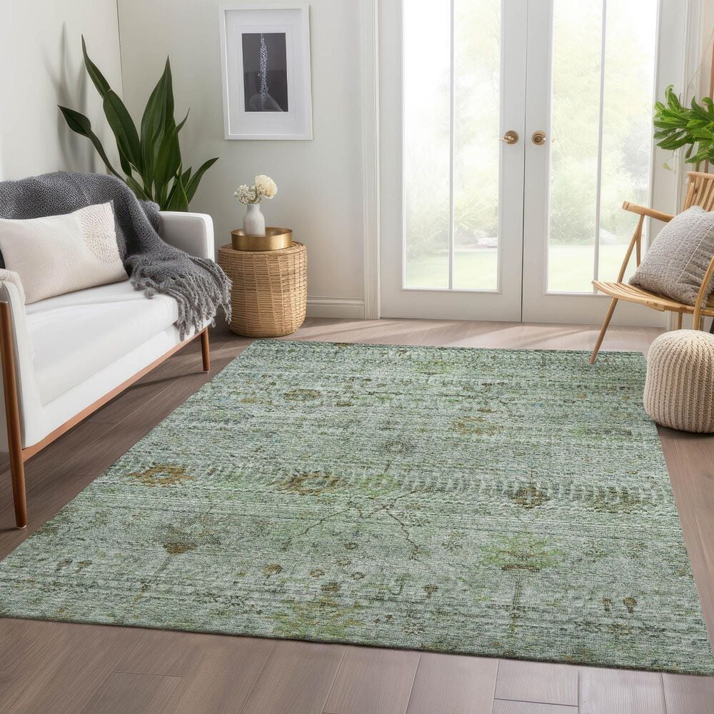 Dalyn Rug Company Solace SL4 3&#39; x 5&#39; Aloe Area Rug, , large