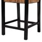 Baxton Studio Raniya Counter Stool in Natural Brown and Black (Set of 2), , large