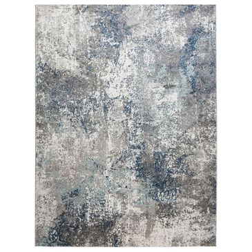 Amer Rugs Yasmin 2" x 3" Gray and Light Blue Area Rug, , large