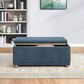 Valor Living Sahara Storage Bench in Blue, , large