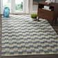 Safavieh Montauk Geometric 4" x 6" Gold and Multicolor Area Rug, , large