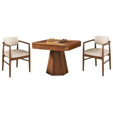 Imperial Hexton 3 Piece Game Table Set in Rich Stonewash, , large