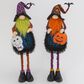 The Gerson Company Plush Standing Halloween Gnome with Flexible Legs in Multicolor (Set of 2), , large