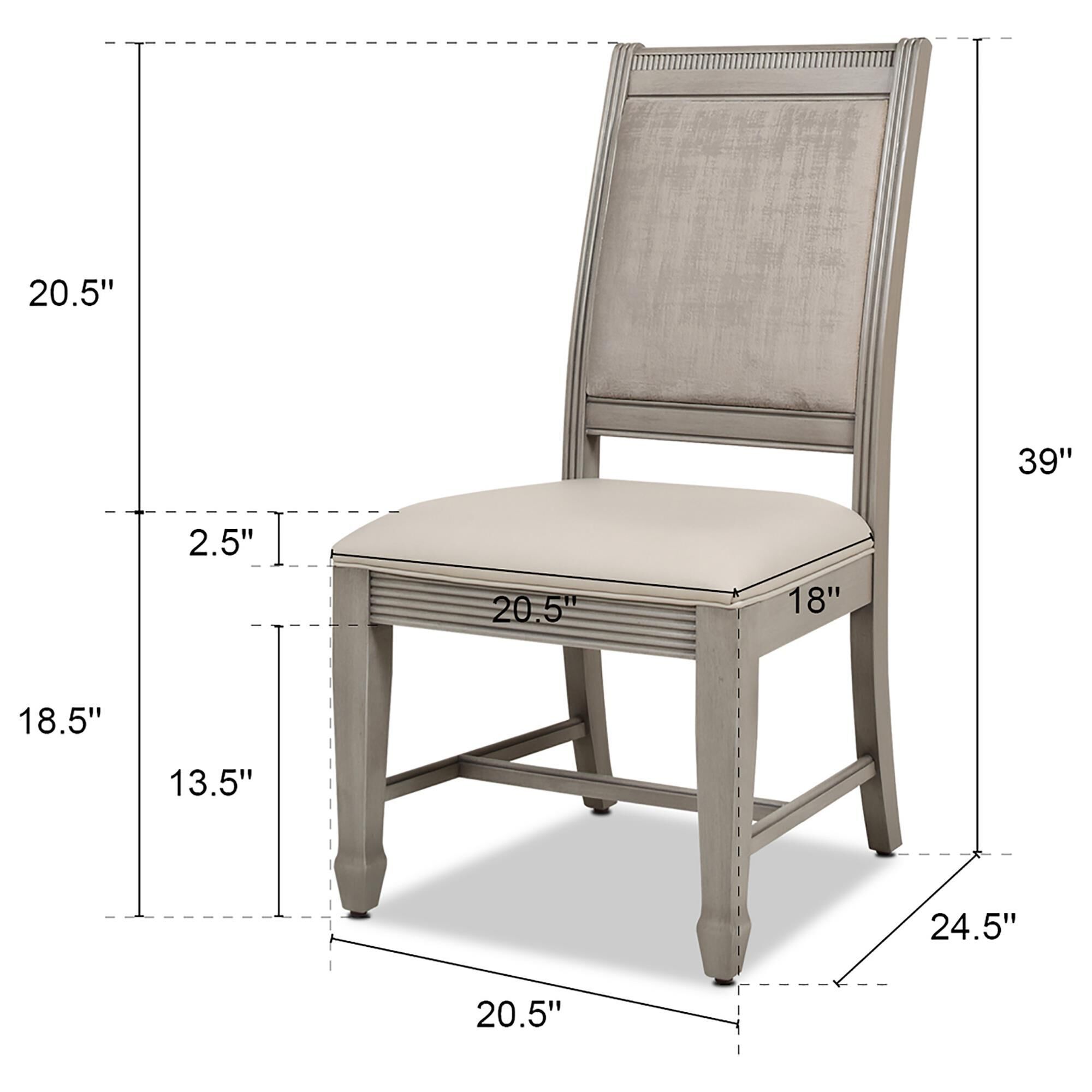Dining room cheap chair dimensions