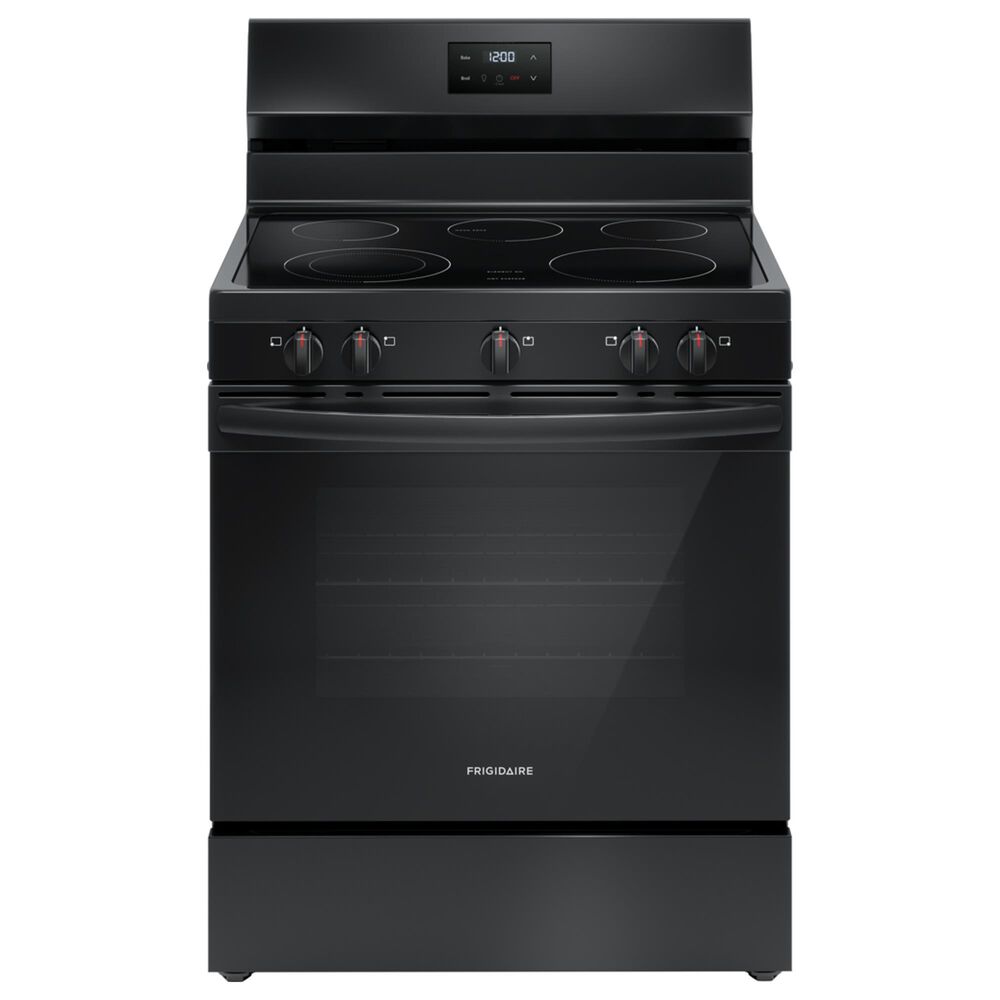 Frigidaire 30" Freestanding Electric Range in Black, , large