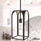 Hunter Dukestown 1-Light Mini Pendant in Natural Iron and Gold Leaf, , large