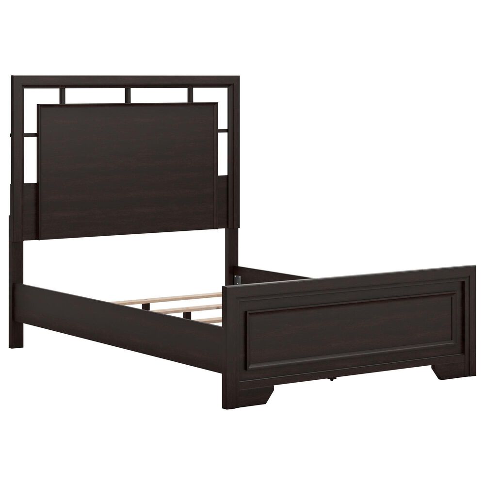 Ashley Covertown Full Panel Bed in Dark Brown, , large