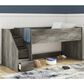 Ashley Frandern Twin Loft Bed in Gray, , large