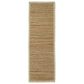 L&R Resources Natural Fiber 2"6" x 7"9" Prague Runner, , large