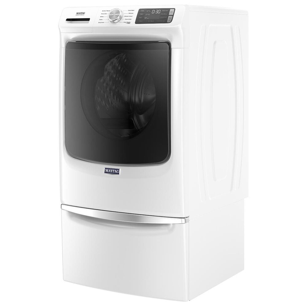 Maytag 4.5 Cu. Ft Front Load Washer with Steam in White, , large