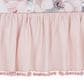 Lambs and Ivy Watercolor Floral 4-Piece Crib Bedding Set in Pink and Grey, , large