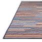 Dalyn Rug Company Sedona Striped 10" x 14" Denim Indoor/Outdoor Area Performance Rug, , large