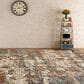 Amer Rugs Allure 7"9" x 9"9" Beige Rust Area Rug, , large