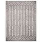 Safavieh Tulum TUL262F 9" x 12" Dark Grey and Ivory Area Rug, , large