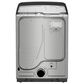 Maytag 7.4 Cu Ft. Smart Front Load Electric Dryer with Pet Pro Option in Classic Silver, , large