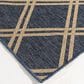 Trisha Yearwood Rug Collection Gather Minot 5"3" x 7"7" Cobalt and Natural Area Performance Rug, , large