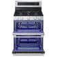 LG 6.9 Cu. Ft. Smart Gas Double Oven Freestanding Range in Stainless Steel, , large