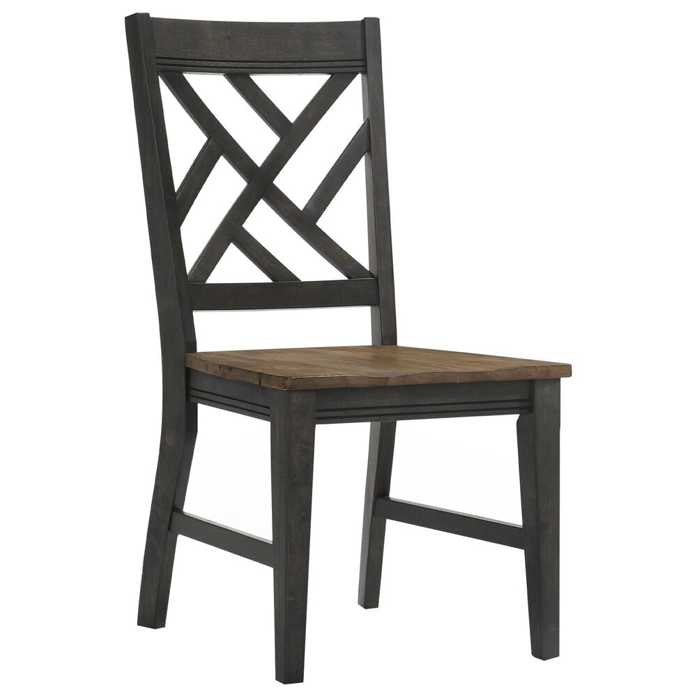 INTERCON Harper 3-Piece Rectangular Dining Set in Brushed Brown and Pecan, , large