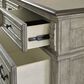 Ashley Lodenbay 7 Drawer Dresser in Antiqued Gray and Walnut Brown, , large