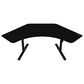 Arozzi Arena Angelo Gaming Desk in Pure Black (Box 1 of 2), , large