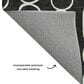 Dalyn Rug Company The Reserve TR6 Black 10" x 14" Indoor/Outdoor Area Rug, , large