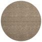 Dalyn Rug Company Soft Essentials Solid Mocha 8" Round Area Rug, , large