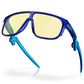 Oakley Inverter Youth Fit Gaming Sunglasses with Yellow Prizm Gaming Lenses in Crystal Blue, , large