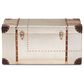 Baxton Studio Bechet Storage Trunk in Silver, , large