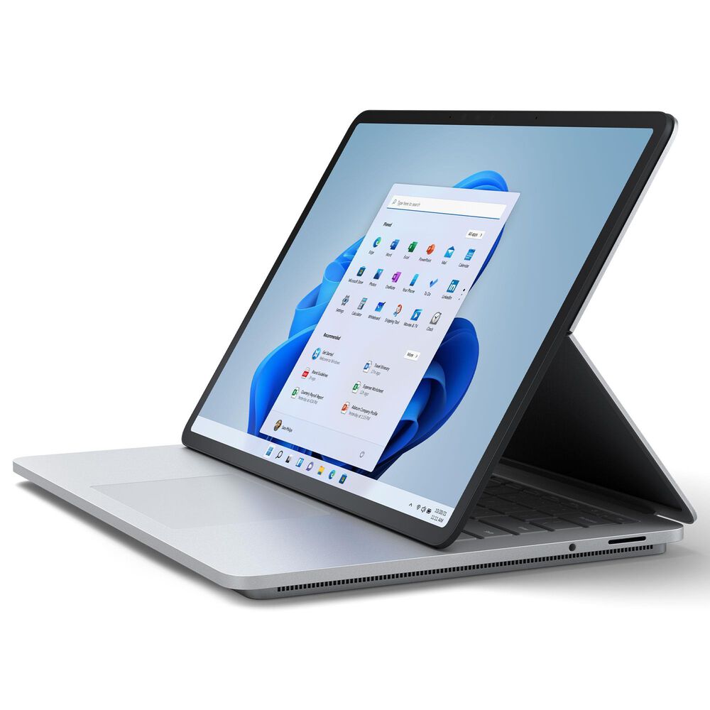 Microsoft 14.4&quot; Surface Laptop Studio 2 | Intel Core i7 with 16GB Memory -GeForce RTX 4050-512GB SSD - Platinum, , large