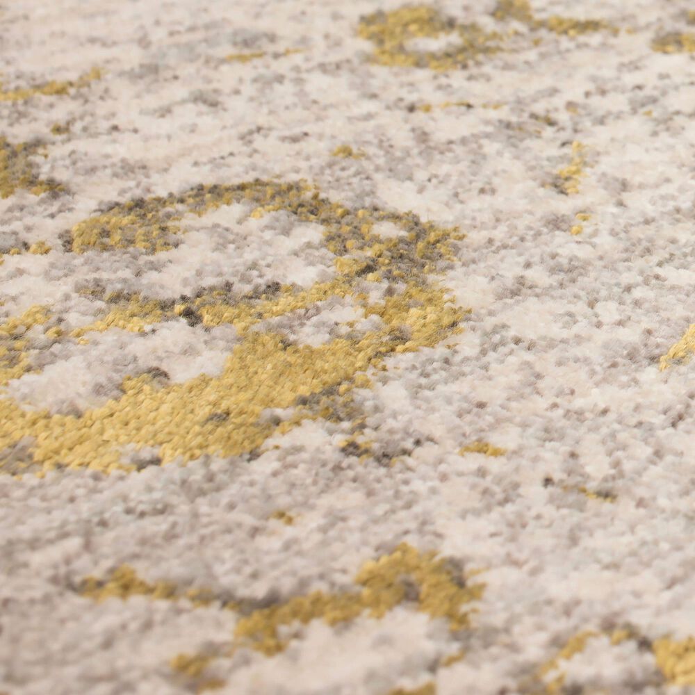Karastan Axiom Chisel 92116-00527 8&#39; x 10&#39; Gold Area Rug, , large
