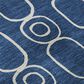 Dalyn Rug Company The Reserve TR6 Navy 8" Round Indoor/Outdoor Area Rug, , large