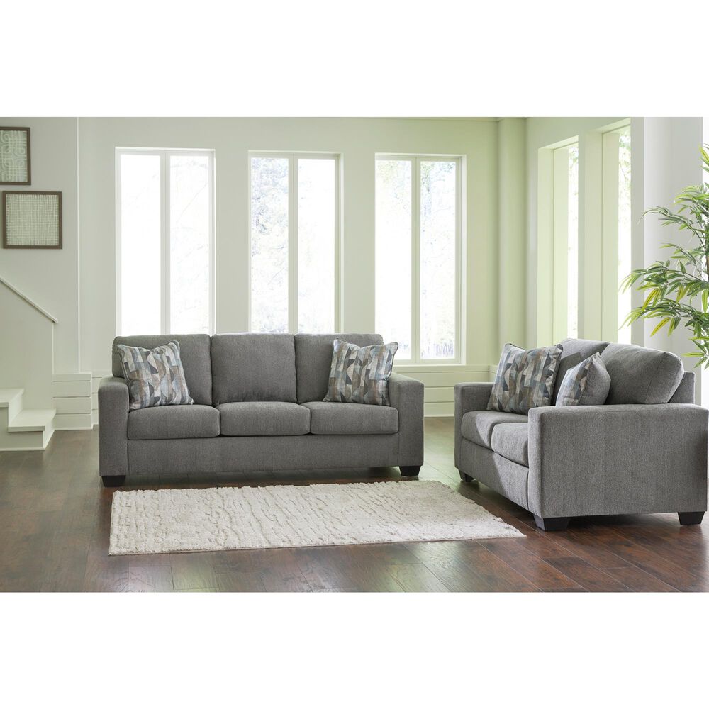 Ashley Deltona Queen Sofa Sleeper in Graphite, , large