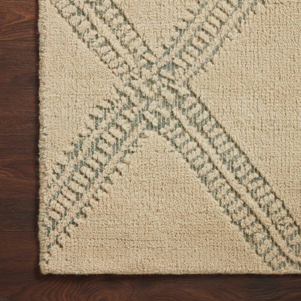Loloi Milton 2&#39; x 3&#39; Beige and Ocean Area Rug, , large