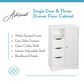 RiverRidge Home Ashland 1-Door Floor Cabinet in White, , large