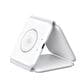 Pom Gear Magstation 3-In-1 Foldable Wireless Charging Pad in White, , large