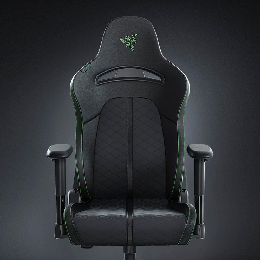 Razer Enki X Essential Gaming Chair in Black and Green, , large