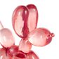 Maple and Jade Dog Tinted Ballon Decorative Sculpture in Pink, , large