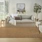 Nourison Courtyard Jute 6" x 9" Indoor/Outdoor Area Rug, , large