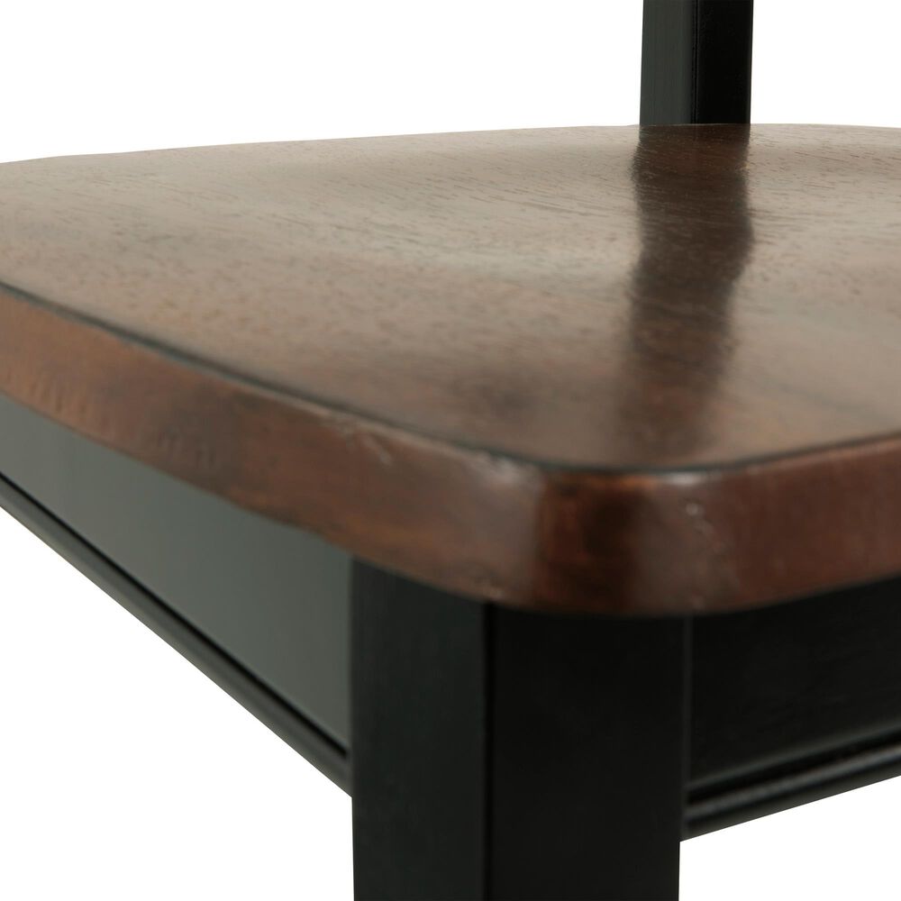Ashley Owingsville 5-Piece Dining Set in Black and Brown, , large