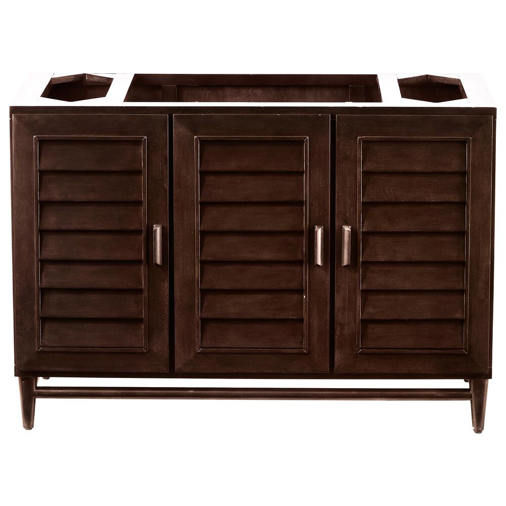 James Martin Portland 48" Single Vanity Cabinet in Burnished Mahogany, , large