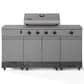 Tytus Fresno 5-Burner Convertible Grill in Gunmetal and Graphite, , large