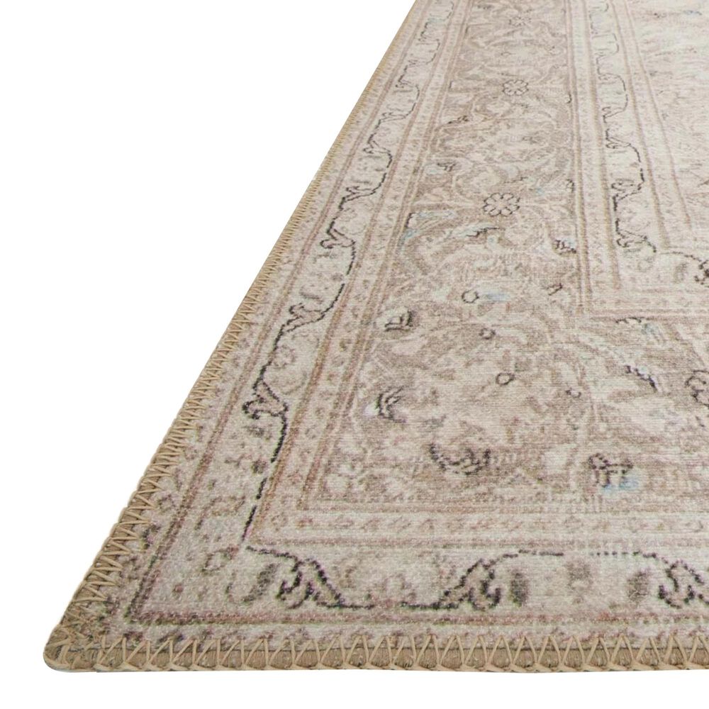 Loloi Loren LQ-03 3&#39;6&quot; x 5&#39;6&quot; Sand and Taupe Area Rug, , large