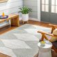 Surya Eagean 7"10" x 10"2" Grass Green, Ivory and Seafoam Indoor/Outdoor Area Rug, , large
