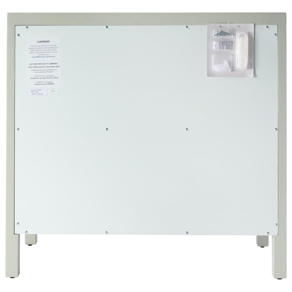 Butler Specialty Company Nora 3-Drawer Dresser in Sage Green, , large