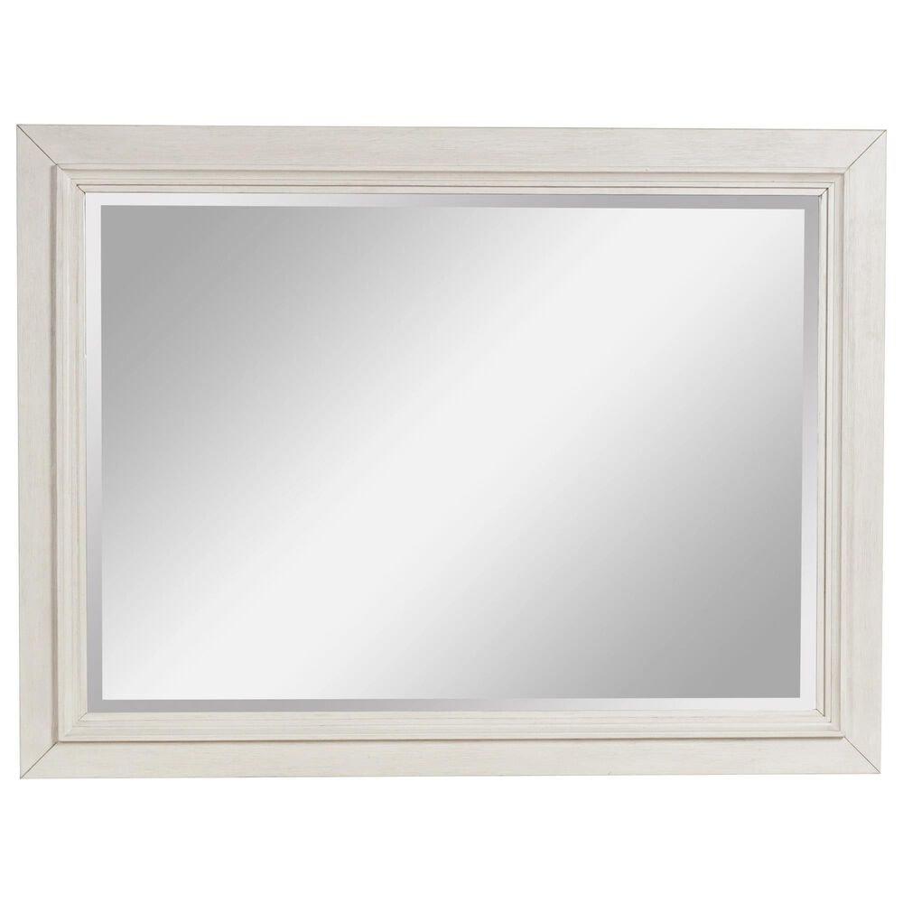Ashley Shaybrock Bedroom Mirror in Antique White and Brown, , large
