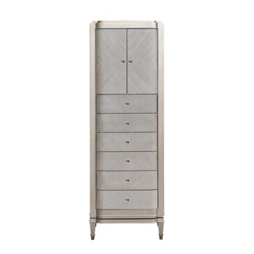 Chapel Hill Zoey Jewelry Chest in Silver, , large
