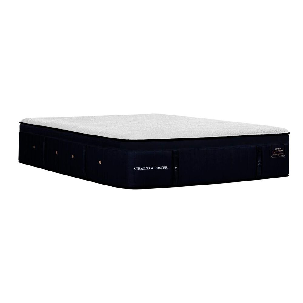 Stearns and Foster Lux Estate Hybrid Pollock Luxury Cushion Firm Queen Mattress Only, , large