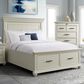 Mayberry Hill Slater Queen Storage Bed in Antique White, , large