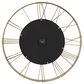 Maple and Jade 30" Wall Clock in Gold, , large